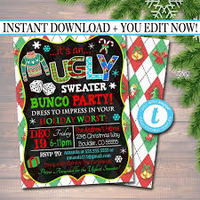 We did not find results for: Ugly Sweater Bunco Party Invitation Tidylady Printables