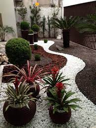 After that fill the gaps with pebbles. Garden Design Ideas With Pebbles