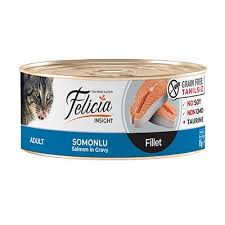 Felicia Tahilsiz Somon Filetolu Yas Kedi Mamasi Veteriner Hekimler Ve Beslenme Uzmanlari Tarafindan Ozel Olarak Formule Edilmistir Do 2020 Tahilsiz Somon Beslenme