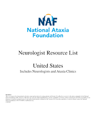 National Ataxia Foundation's