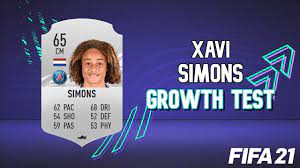 Fifa 21 career mode players. Xavi Simons Growth Test Fifa 21 Career Mode Youtube