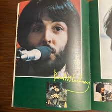 1970 Original Let It Be Movie Program