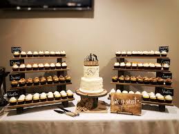 Rustic Cupcake Wedding With Diy Cupcake Stands Wedding Cake Buttercream Rustic Wedding Cake Rustic Wedding Cakes With Cupcakes