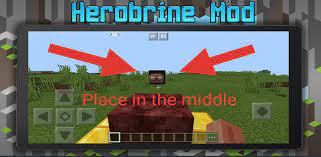 When you open the game minecraft and press the mods button, you will see the mod is installed. Download Herobrine Mod Minecraft Free For Android Herobrine Mod Minecraft Apk Download Steprimo Com