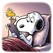 I wonder what Snoopy is reading... MUCH LOVE EVERYONE 😘🧡❤️💙💜