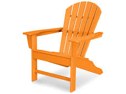 They look great around our fire pit and i love that they wont require repainting. Polywood South Beach Recycled Plastic Adirondack Chair Pwsba15