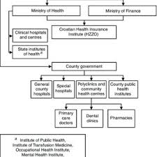 1 Organizational Chart Of The Social Protection System