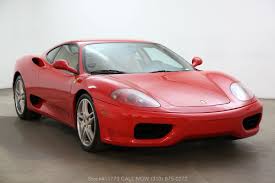 Research the 2001 ferrari 360 modena at cars.com and find specs, pricing, mpg, safety data, photos, videos, reviews and local inventory. 2001 Ferrari 360 Modena F1 Beverly Hills Car Club
