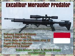 Dijual murah senapan pcp awp full hijau, dengan spesifaksi laras bahan baja diameter 14mm, popor, kayu mangga dengan kualitas. Senapan Pcp Excalibur Merauder Predator Chords Chordify