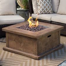 Red Ember Timberline 35 In Gas Fire Pit Table With Free Cover Fire Pit Table Top Fire Pit Kit Fire Pit Table