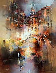 14 Nadia Cascini Ideas Art Painting Painting Venice Painting
