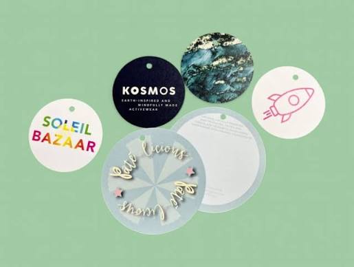 Custom Printed Round Swing Tag Printing |Eco-friendly Tags