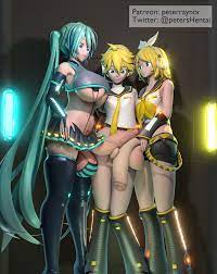 Rule34 - If it exists, there is porn of it / peterraynor, hatsune miku,  kagamine len, kagamine rin / 6052045