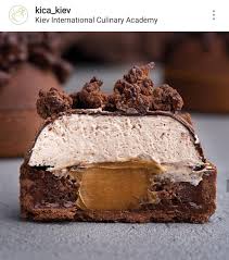 Chocolate Coated Cornflakes On Top Patisserie Cuisine Sucre