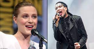 Getty images this is a part of the humiliation and blackmail, she wrote over the photo where marilyn is seen in a pink wig. Evan Rachel Wood Alleges Marilyn Manson His Wife Tried To Blackmail Wood Into Silence