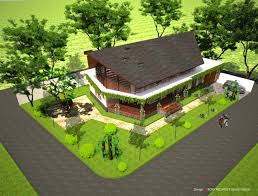 Rumah Kebun Unik Roni Architect