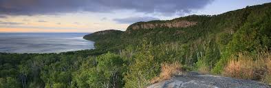 The sawtooth mountains are a range of hills or small mountains on the north shore of lake superior in the u.s. Hiking Trails Visit Cook County Lutsen Mountains