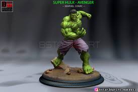 Super Hulk Avenger Marvel Comic 3d Print Model Digital Etsy In 2020 Hulk Avengers Print Models Hulk