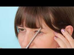 How To Cut Your Own Blunt Bangs
