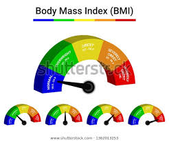 Body Mass Index Bmi Classification Chart Stock Vector