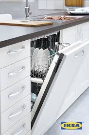 Using A Dishwasher Is A Great Way To Save Water Compared To Doing The Dishes By Hand Under Running Water A Dishwas Home Kitchens Kitchen Remodel Ikea Kitchen