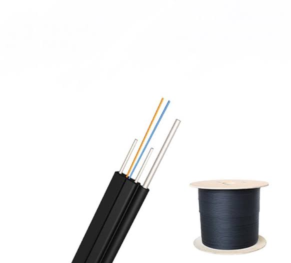 Fiber 2 Core Outdoor Drop Cable 1KM