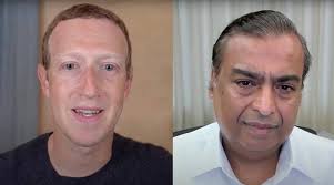 Today, he sealed the deal with british petroleum worth $7.2 billion, said to be the biggest ever in corporate india. Facebook Reliance Jio Partnership Facebook S Mark Zuckerberg And Ril S Mukesh Ambani Talk Whatsapp Jiomart