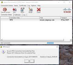 Download the cisco anyconnect vpn client. Solved Windows 10 Cisco Vpn Client 5 0 07 0440 Error 427 Cisco Community