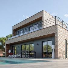 Constructeur Maison Ossature Bois Design Et Ecologiques Maisons Booa En 2020 Maison Ossature Bois Constructeur Maison Maison Comptemporaine