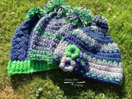 Official online store of the seattle seahawks. Vegan Friendly Handmade Crochet Hat Green Deep Blue Crochet Hat Summer Green And Navy Blue Hat Seattle Seahawks Colors Beanie Hats Caps Accessories Valresa Com