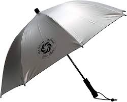 Amazon Com Six Moon Designs Base Silver Shadow Ultralight 8 9 Oz Umbrella Large Reflective Surface On Top Walk Cooler And Better Protected Sports Outdoors