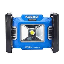Kobalt 2000 Lumen Led Rechargeable Portable Work Light Lowes Com Work Lights Led Light