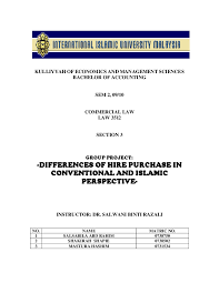 Undertakes two separate contracts (rosly et al., 2004). Pdf Differences Of Hire Purchase In Conventional And Islamic Perspective Commercial Law Law 3512 Mastura Hashim Academia Edu