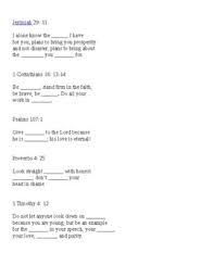 Take the bible trivia quiz challenge. Bible Trivia Fill In The Blank By Teachingontario Tpt