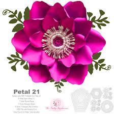 They are bright, desired, pleasantly smell. Pdf Petal 21 Paper Flowers Updated Template Printable To Create 6 Different Paper Flower Sizes 5