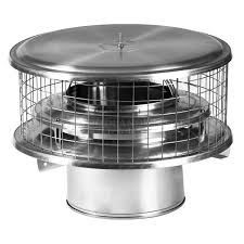 WeatherShield Air Cooled Stainless Steel Chimney Cap ...