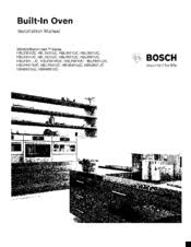 Need a manual for your bosch hbn8451uc oven? Bosch Hbl8451uc Manuals Manualslib