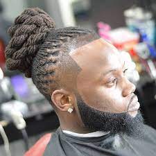 African American Twisted Bun For Men Dreadlock Hairstyles For Men Dreadlock Styles Mens Dreadlock Styles
