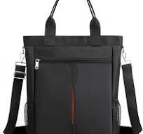 Men's Tote Bag Laptop A4 Shoulder Bag Nylon Large Capacity Messenger Bag  Waterproof Crossbody Purse for Business Travel