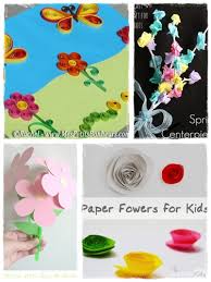 Comment fabriquer du papier cadeau arcs à l'aide de la silhouette (free coupe fichier). 60 Bricolages De Printemps En Fleurs Et En Couleurs La Cour Des Petits