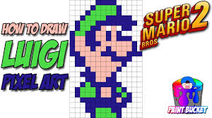 How To Draw Super Luigi From Super Mario Bros 2 Nintendo 8 Bit Pixel Art Drawings Youtube Play as everybody's favourite plumber in super mario bros 3!