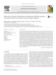 Mega radiation sdn bhd is a certified malaysian supplier that produces a full line of radiation shielding and industrial leaded products. Pdf Assessment Of Impact Of Urbanisation On Background Radiation Exposure And Human Health Risk Estimation In Kuala Lumpur Malaysia