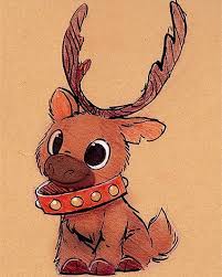 See also how to paint a cute reindeer. Pin On Christmas Magic