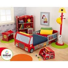 Kidkraft Firefighter Car Bedroom Collection Kids Bedroom Sets Truck Toddler Bed Toddler Bed Boy