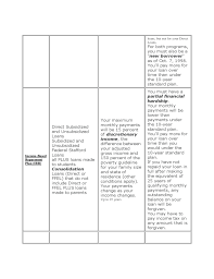 Student Loan Repayment Chart Free Download