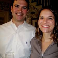 Barbara and Judge Ralph Thompson entertain at a party for Heather and John  Enis in Oklahoma City