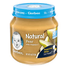 Save On Gerber 2nd Baby Food Natural Pear Sitter Order Online Delivery Giant