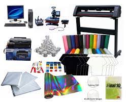 Advanced T Shirt Printing Vinyl Cutter Heat Press Package Package