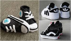Sis Ile Converse Patik Yapimi Videolu Anlatimli Cok Begenilen Bir Tarif Hazirladik Sis Ile Converse Patik Yapimi Orgu B Converse Patikler Bebek Converse