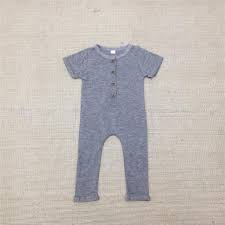 bayi laki laki lengan pendek baju monyet katun jumpsuit baru lahir 0 2years bayi piyama pakaian 33d baby boy jumpsuit baby pajamas baby boy summer